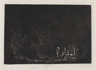 KG 13692
<br/>
XII gezichten in Normandië, nacht (2)
<br/>
<em>Weirotter, François Edmund (1730-1771)</em>